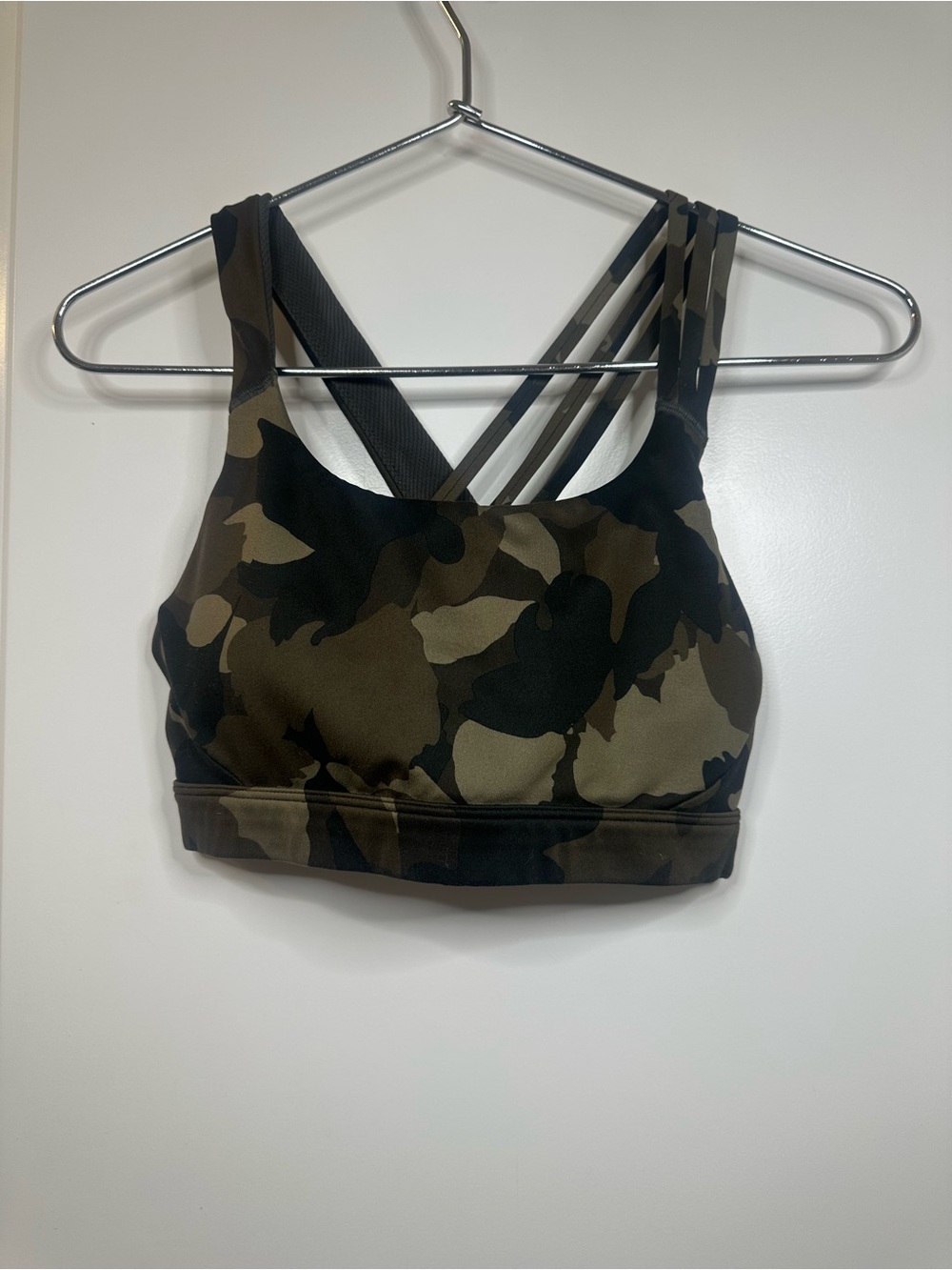 Athleta Train Free Sports Bra A-C | Deep Leaf | M
